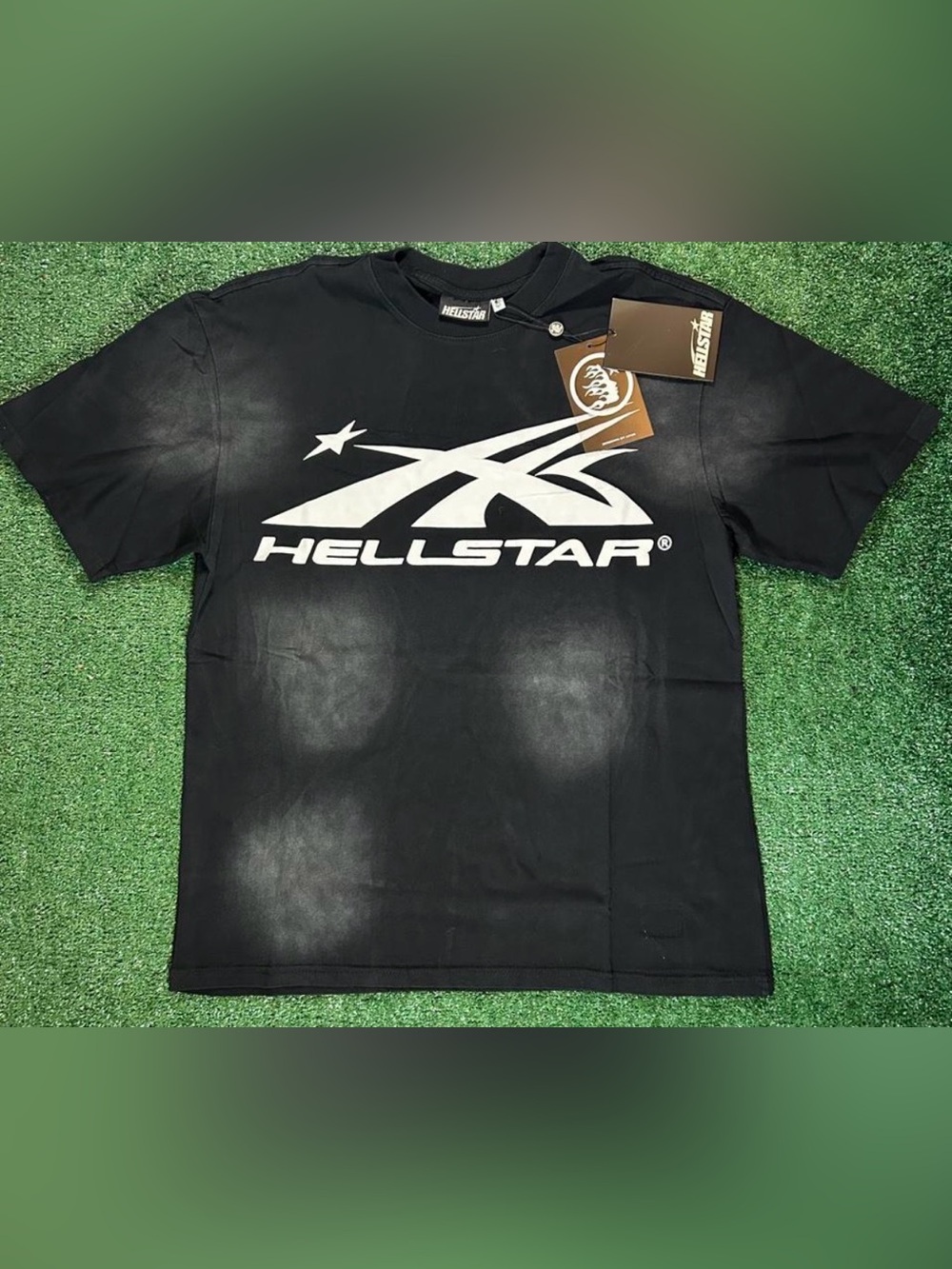 Hellstar tee with a white graphic design